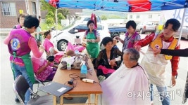 장흥라이온스클럽, 벽지 마을 의료봉사 ‘훈훈’
