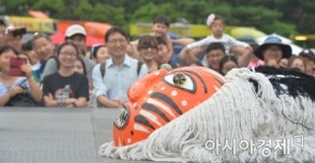 [포토]웃음나는 북청사자놀음