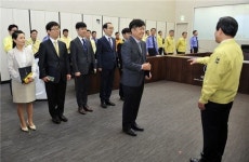 CU, 국민안전처로부터 재난구호편의점 인증서 수여