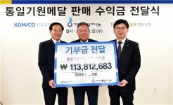 [포토] 조폐공사, 통일나눔 펀드에  1억여원 기부