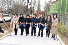 [포토]노원구, 태릉초교 앞 도로 준공식 개최