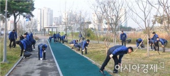 농협광주유통센터 ,깨끗한 마을만들기 풍영정천 환경정화활동