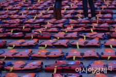 [포토]304개의 구명조끼