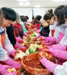 함평 나산면 김장 담가 장애인시설에 전달