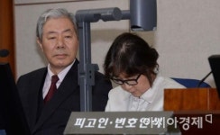 [포토]고개 숙인 최순실