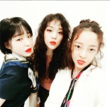 설리·구하라·가인, 나란히 올린 우정샷 하라야 생일축하해♡