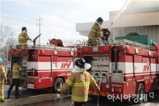 광주광산소방서, 대형화재취약대상 훈련 실시