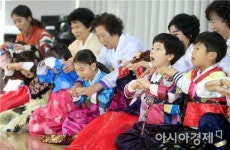 [포토]광주시 북구, 어린이 설맞이 예절교육실시