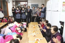 김영종 종로구청장, 신년맞이 교남동 현장 방문