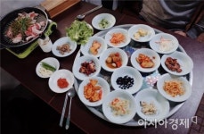 고흥군 과역면 기사식당거리가 음식테마거리로