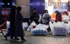 [포토]설날 앞둔 동대문 의류도매시장