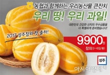 롯데슈퍼 성주 참외 1봉 9900원에 가져가세요