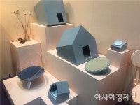 [서울리빙디자인페어]"나도 가구가 필요하냐옹~" 반려동물 제품 눈길