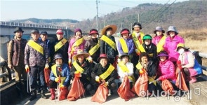 곡성군 옥과면 주민자치위원회, 새봄 맞이 환경 정화활동 실시