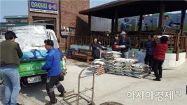 완도농협 RPC 자연 그대로 米 제주도 추자면 상륙