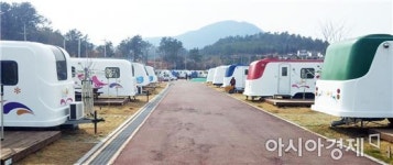 완도 명사십리 오토캠핑장 새롭게 단장