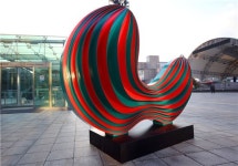 금나래중앙공원 유명작가들 조각 작품 전시