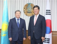 김재홍 KOTRA사장,韓 기술·문화 우수성, 세계에 전파아스타나博 현장점검