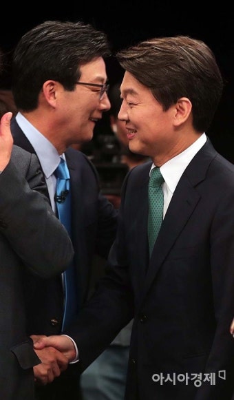 [포토]'우리 단일화…'
