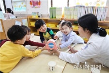 [포토]광주시 동구, ‘꾸러기 충치 탈출’ 어린이 충치예방사업