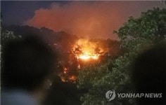 수락산 산불, 큰불 잡혔다…축구장 5개 면적이 잿더미로