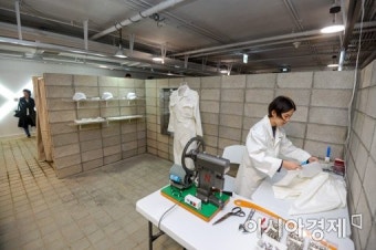 [포토]여의도 지하비밀벙커 예술인 전시