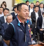 [포토]억울함 토로하는 이건용 티브로드 노조위원장
