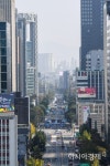[포토]보행거리 지정으로 차량통제되는 세종대로 사거리-종로2가 사거리