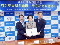 장흥군-경기도농업기술원, 버섯산업 발전 위해 ‘맞손’