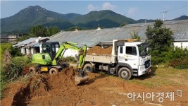 전남도로관리사업소, 건설장비 무상지원사업‘호평’