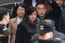 [포토] 해오름극장 시찰 마친 현송월 단장