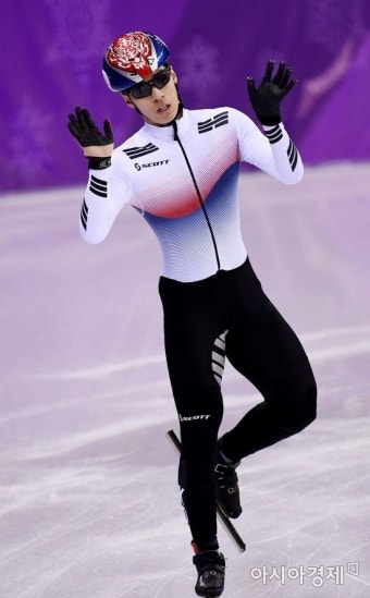 황대헌, 쇼트트랙 남자 500m 은메달에 네티즌 