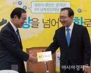 [포토] 민주평화당-정의당, 공동교섭단체 구성 논의