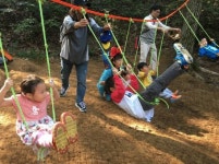 강동 아이들이 일자산 유아숲에서 신나게 노는 이유?