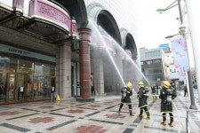 롯데백화점 광주, 다중이용시설 대피 훈련 실시