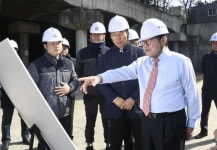김기동 광진구청장, 자양유수지 문화복합시설 건립 현장방문