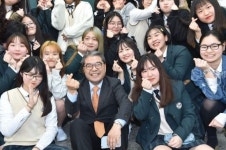 이재정교육감 의정부여중 방문 통일시대 주인공 돼 달라