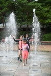 중랑구 곳곳서 수경시설 가동