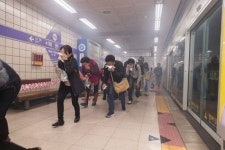 10일 오후 2시부터 10분간 지하철7호선 운행 중단