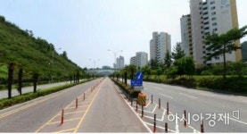 목포시, 후광대로 버스전용차로 중앙분리대 정비