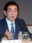 [포토]박원순 '서울시장 3선 도전'