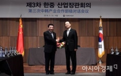 [포토] 제3차 한중 산업장관회의