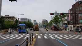 동작구 강남중학교 앞 육교 25년 만에 철거