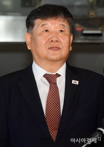 [포토]남북 고위급회담 향하는 노태강 문화체육관광부 2차관
