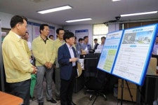 김선갑 광진구청장, 취임식 대신  수방안전 점검