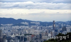 [포토] 도심 넘어로 선명하게 보이는 63빌딩