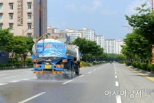 [포토] 전남 순천시, 폭염대응…이렇게라도