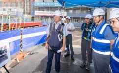 성장현 용산구청장, 무더위쉼터·공사장 현장점검