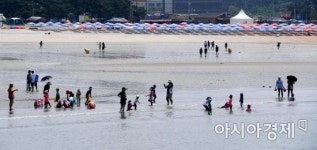 [포토] 아이들과 함께 을왕리해변 나들이