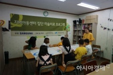 지역아동센터 아동 대상 집단 ‘미술치료 프로그램’ 지원